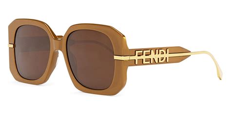 Fendi® FE40065I Geometric Sunglasses 